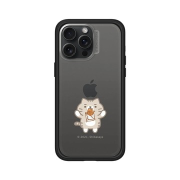 iPhone 15 Pro Max Mod NX 黑 - 柴語錄 Shiba Says - 鯛魚燒一口吞