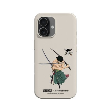 iPhone 17 SolidX 貝殼灰 - 航海王 One Piece - 角色系列-索隆