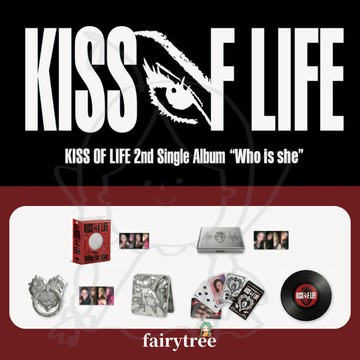 仙女樹🌟現貨 KISS OF LIFE ' Who is she ' 單曲二輯 POP-UP CAFE 官方周邊