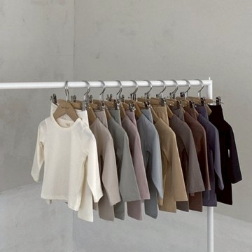 Nunubiel 親膚保暖衣兒童套裝【現貨+預購】女童套裝 寶寶衣服 男童套裝 嬰兒套裝 兒童長褲 韓國童裝