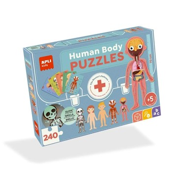 西班牙 APLI - 身體奧妙：人體結構拼圖(歐美語系版)-0019438