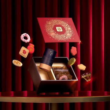 【春節禮盒】泱槿御禮木盒-茶包款 國宴國際摘星台灣茶+獨家茶食