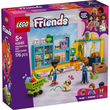 LEGO Friends 42680 心湖城便利商店(積木 兒童玩具 創意力遊戲 扮家家酒)