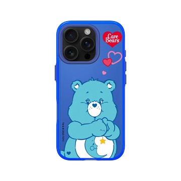 iPhone 16 Pro Clear 激光藍 - Care Bears - Bedtime Bear