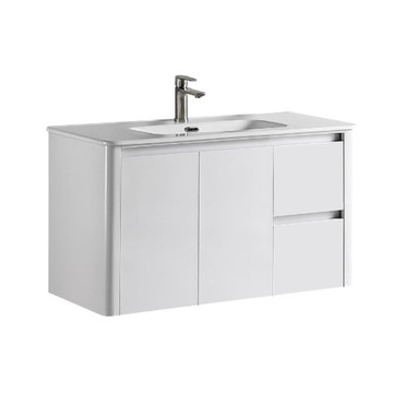 ST6810L/K100不鏽鋼面盆置物櫃100cm