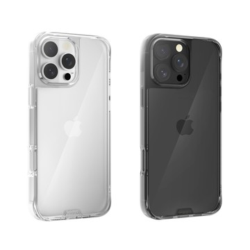 hoda iPhone 16 Pro / Pro Max / Plus 晶石鋼化玻璃軍規防摔保護殼