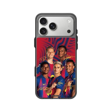 iPhone 17 Pro Max Clear (相機按鈕) 酷墨灰 - FC Barcelona - Next Gen Icons