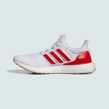 ADIDAS 愛迪達 阿迪達斯 男慢跑鞋-白紅色 ULTRABOOST 1.0-JH9184