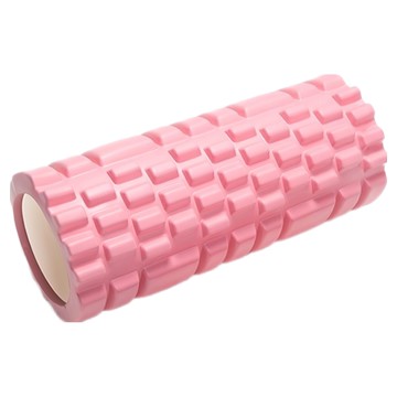 S-SportPlus+ 紋理瑜珈柱 舒緩肌肉 瑜珈伸展  粉紅色  1個  47 x 3cm