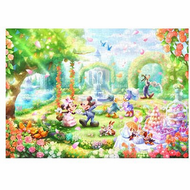 テンヨー ディズニー バラの香りのガーデンパーティー 300ピースジグソーパズル 返品種別b 通販 Lineポイント最大0 5 Get Lineショッピング