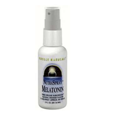 NutraSpray Melatonin 2 Fl Oz by Source Naturals