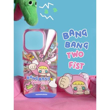 PaPaPa制造局  kulo小拳拳手機殼適用于iPhone15promax保護套蘋果16pro原創手機殼