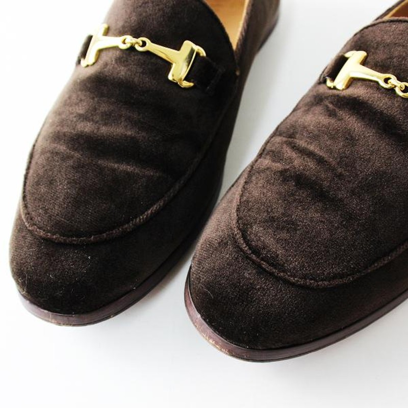 スプリングセール】CAMINANDO カミナンド VELOUR BIT SLIP ON ベロア ...