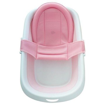 AJ HIPPO小河馬可攜式折疊浴盆(4711064580020薔薇粉) 1260元