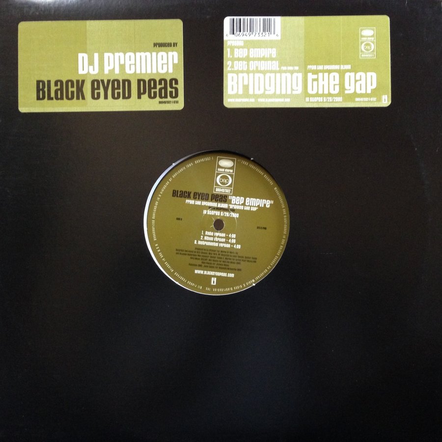 12inchレコード　 BLACK EYED PEAS   BEP EMPIRE (DJ PREMIER)