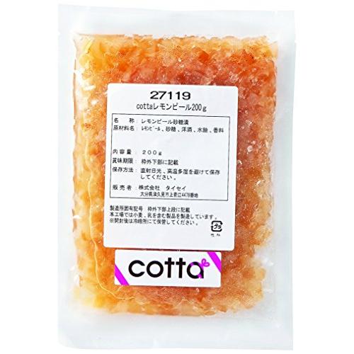 cotta(コッタ) レモンピール 200g