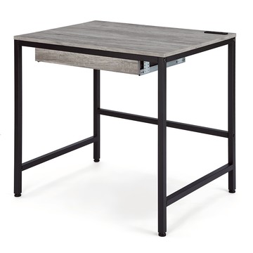 HOME MAX 復古木紋工作桌 TKY-003GYD-80  80 x 60 x 74cm  灰色