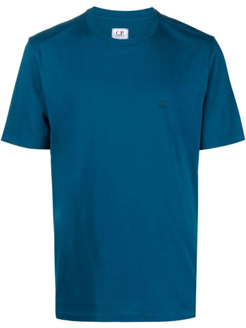 C.P. Company - 30/1 Goggles-print cotton T-shirt - men - Cotton - XXL - Blue