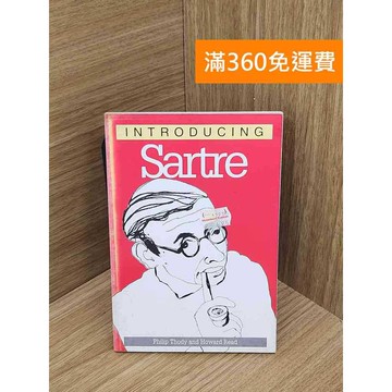 【雷根360免運】【送贈品】Introducing Sartre #七成新 #九成新【QHF1179】