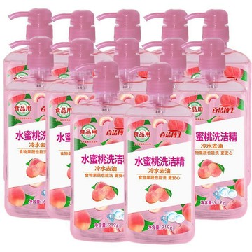 下殺💯百潔博士洗潔精919g食品級家用果蔬清潔家庭大桶裝洗碗廚房不傷手