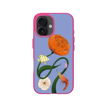 iPhone 16 Clear 粉漾桃 - Chubbynida - 含苞綻放