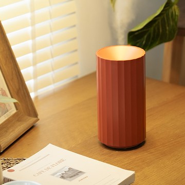 【快速出貨】 ROOMMI x Ljus 香氛水氧機  | 天然精油 擴香 磚紅