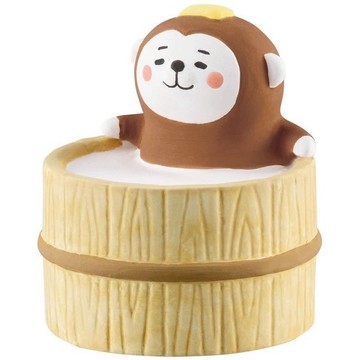 【家寵LOVEHOME】 LOVEHOME 可愛陶瓷擴香器 擴香石 動物泡湯系列 - 猴子 (贈送精油10ml)