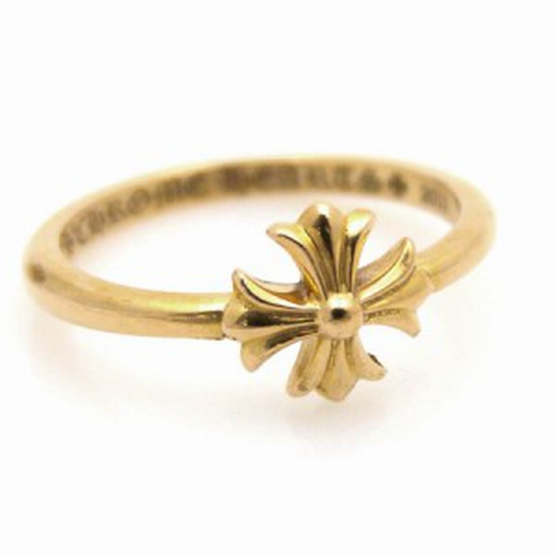 中古 クロムハーツ Chrome Hearts リング Chプラス バブルガムリング 22ｋ ゴールド レディース メンズ 6 5号 Tokuya 通販 Lineポイント最大1 0 Get Lineショッピング