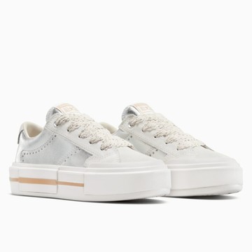 CONVERSE CTAS CRUISE OX DULL SILVER/VINTAGE WHITE 中性/女鞋 銀-TWA15190C