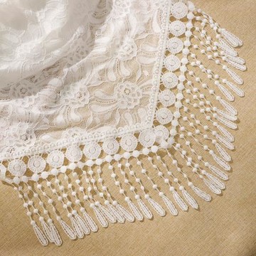 旅游度假絕美蕾絲抹胸上衣女內搭外穿胸墊流蘇無肩帶吊帶背心