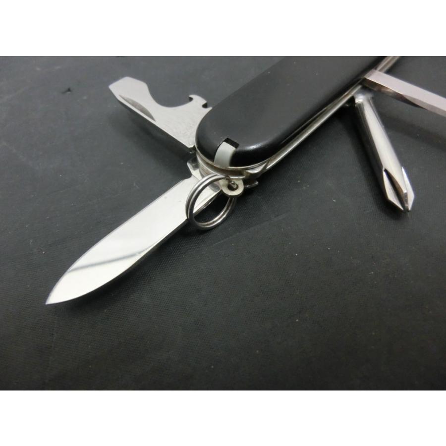 中古品 Victorinox ヴィクトリノックス マルチツール 6ツール 十徳ナイフ ビクトリノックス ブラック 黒