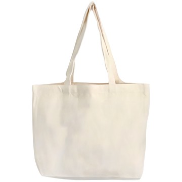 素色橫式帆布包  米色  40 x 30 x 10 厘米