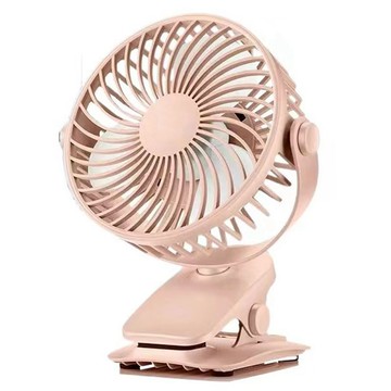 其他品牌 【Mavoly 美樂麗】靜音無印風USB夾式風扇 6吋 C-0633 夾式風扇 電池大容量 小風扇 桌上型風扇