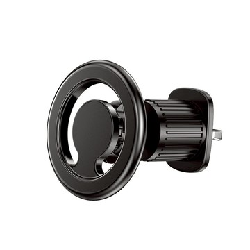 【ibits】D19 Magsafe磁吸手機支架【出風口】磁環支架 360度 旋轉 車用支架 導航 汽車配件 百貨