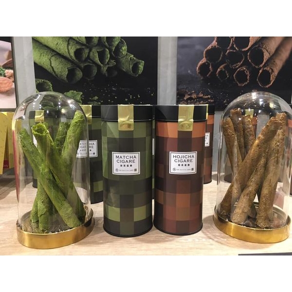 【108 MATCHA SARO】手工抹茶蛋捲12入_抹茶／焙茶