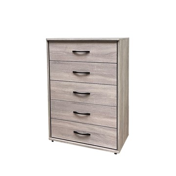 唯熙傢俱-蘿拉鋼刷灰五斗櫃 抽屜櫃