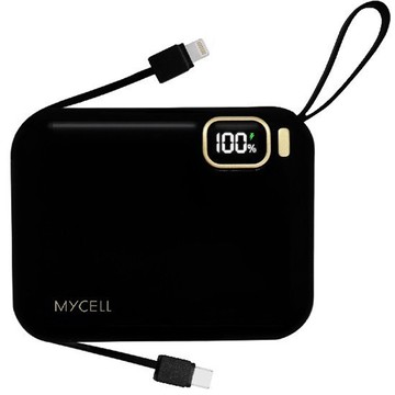 MYCELL Mini Air PD 20W 10000mAh 可拆式雙出線 全協議閃充行動電源(台灣製造)