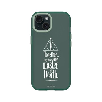 iPhone 15 Clear 憂墨綠 - 哈利波特 Harry Potter - 死神的聖物