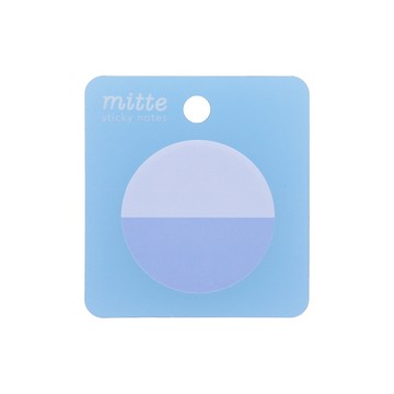 【sun-star】STICKY NOTE MITTE 圓形便利貼(日本進口台灣現貨) N次貼 記事貼 留言板 便條紙