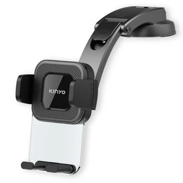 KINYO CH-72 吸盤式透明車用手機架
