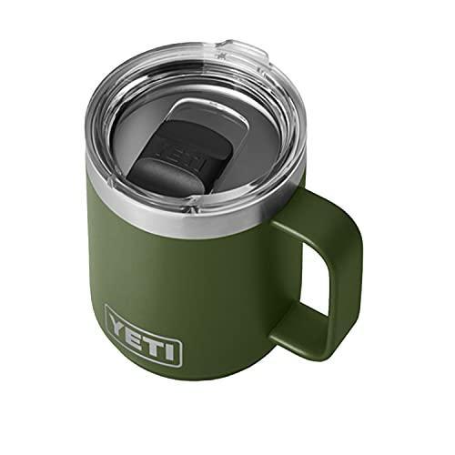 YETI Rambler 10 oz Stackable Mug, Stainless Steel, Vacuum Insulated with Ma