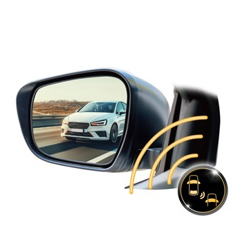 含到府安裝【鷹之眼】BSD盲區偵測-升級版 AI智慧偵測 盲區預警 雙安全警示