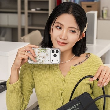 浪花花藝蕾絲花語抗黃防摔MagSafe iPhone手機殼