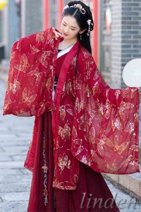 新元号 令和 記念 漢服 唐装 漢元素 仙女服 刺繍 女性 女の子 スカート コス服 中華服 写真撮影 レディース コスプレ おしゃれ ４点セッ |  LINEブランドカタログ