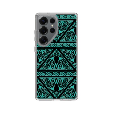 Galaxy S25 Ultra Clear 透明 - Assassin's Creed - Valhalla - Crest Pattern