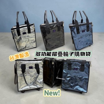 (現貨) 台灣製造 底板升級 浩肯包 輪子購物袋 摺疊購物袋 皓肯包 防水 旅行袋 摺疊包 旅行包