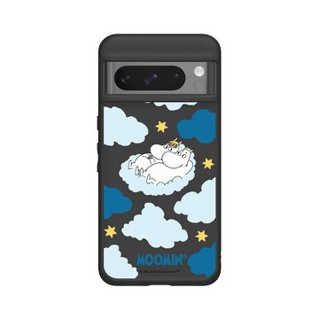 Pixel 8 Pro SolidSuit 黑 - Moomin - Moomin＆歌妮-雲上小戀曲