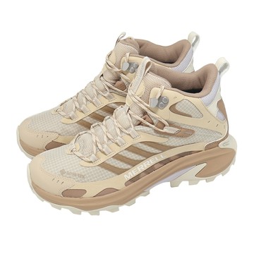 [ACS] Merrell 登山鞋 Moab Speed 2 Mid GTX 女鞋 米 粉 防水 戶外 機能 郊山 ML038822