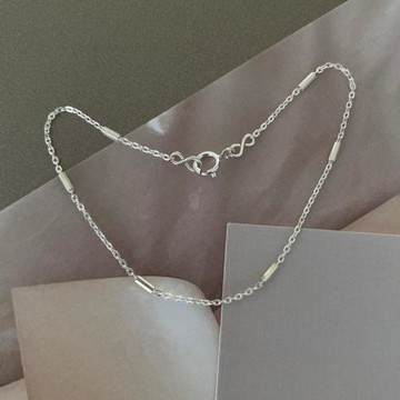 福利款 超細純銀手鏈s925 極簡約日常通勤輕奢百搭疊戴甜美小眾