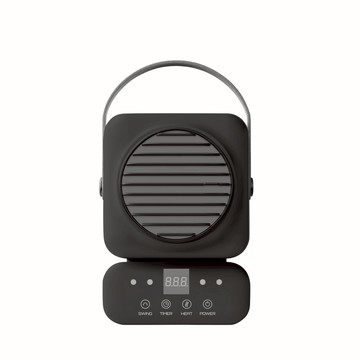 樂活不露 坦克電暖器 附遙控器 夜幕黑 HT-609B